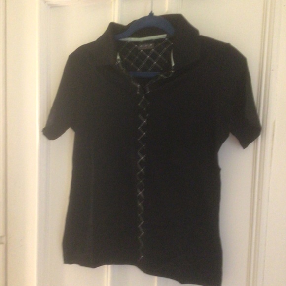 A/U/R Women’s Black Golf Shirt M - Picture 2 of 5